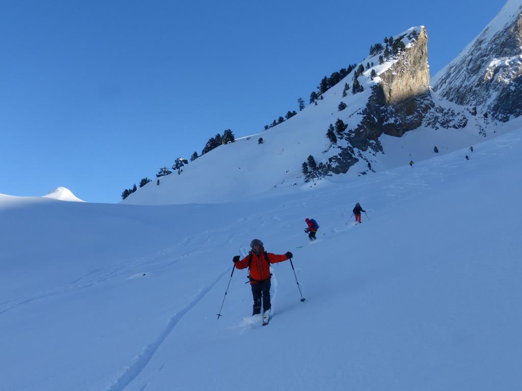 Esqui de montaña en la Vall d’Aran: Boca norte del tunel de Viella